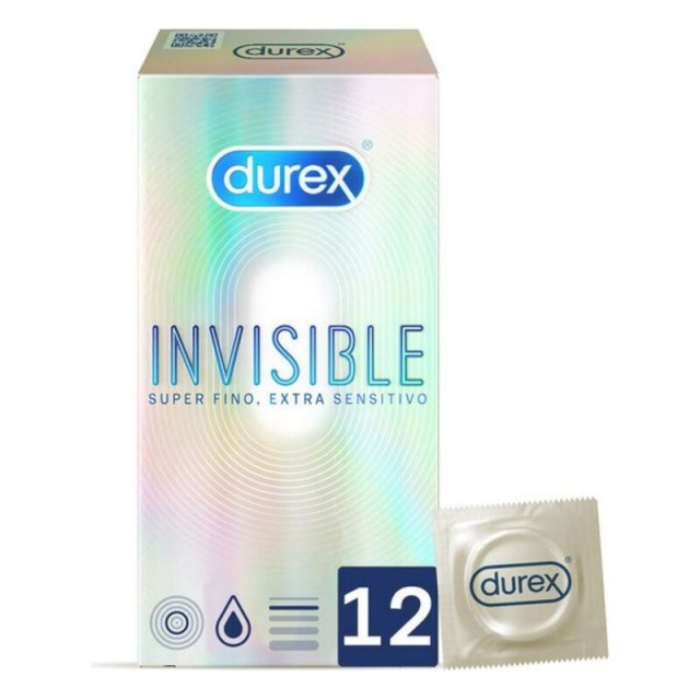 Durex kondoomid Invissible 12 Tükid, osad 12tk