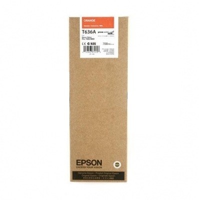 Epson tindikassett oranž T636 700ml T636A