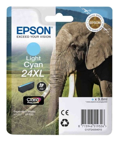 Epson tindikassett 24 XL Claria Photo HD T2435 hele tsüaan 