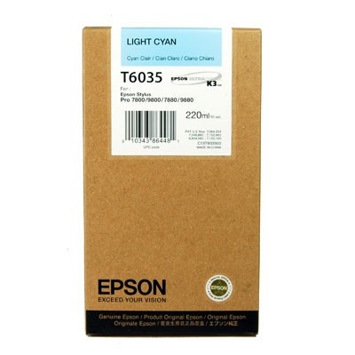 Epson tindikassett T6035 hele tsüaan 
