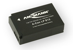 Ansmann aku A-Can LP-E12
