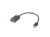 Lanberg AD-OTG-UC-01 USB cable 0.15m USB 2.0 USB A USB C must