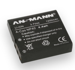 Ansmann aku A-Cas NP-40 (Casio)
