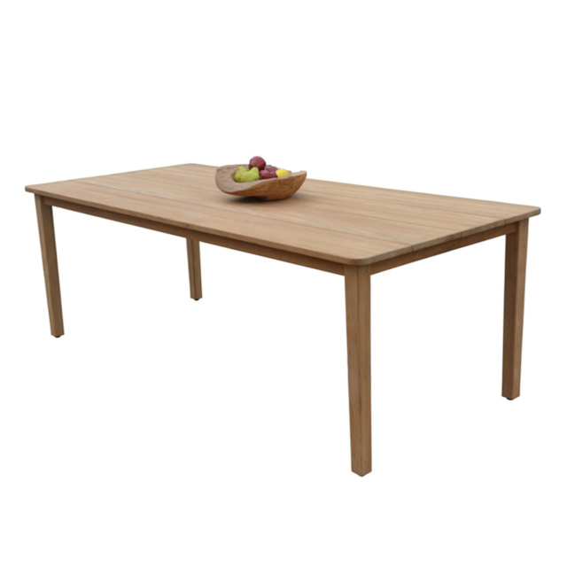 H4Y laud MALDIVE 220x100xH75cm, tiikpuu