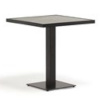 H4Y laud DEVINE 70x70xH74cm, hall, keraamiline plaat, alumiinium