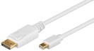 Goobay videokaabel 52859 Mini DisplayPort Adapter Cable 1.2, kuldne-plated, 2m