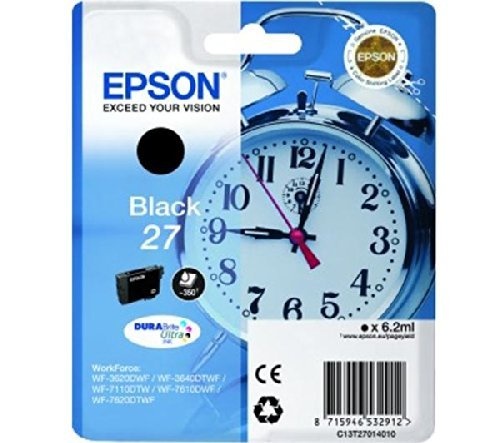 Epson tindikassett DURABrite Ultra Ink 27 must