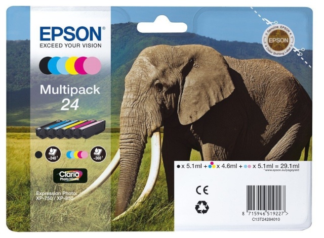 Epson tindikassett T242 Multipack Claria Photo HD