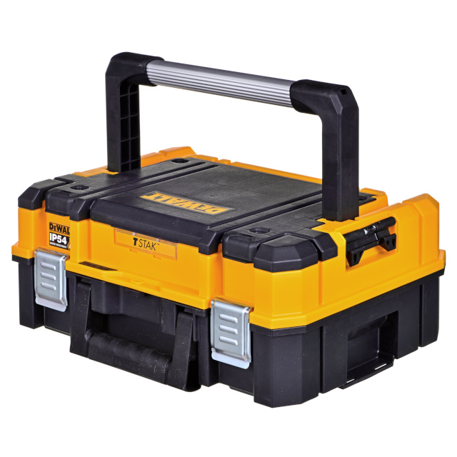 DeWalt tööriistakohver DWST83344-1 tool storage case must, kollane