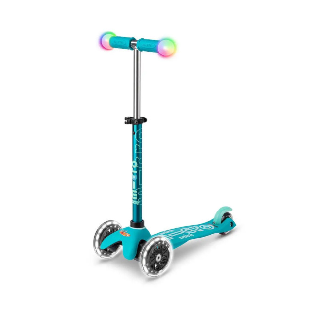 Micro tõukeratas Mini Deluxe MAGIC Aqua, helesinine