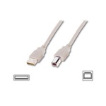 Logilink printerikaabel A-B USB 2.0, 5.0m must