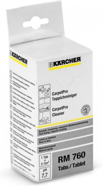 Kärcher puhastusvahend RM 760 CarpetPro Cleaner Tabs | 6.295-850.0
