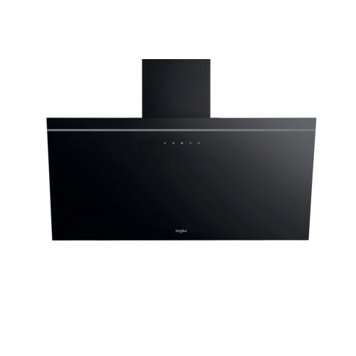 Whirlpool õhupuhastaja WHVP82FLTK Seina, 80 cm, 650 m3/h, 65 dB, must