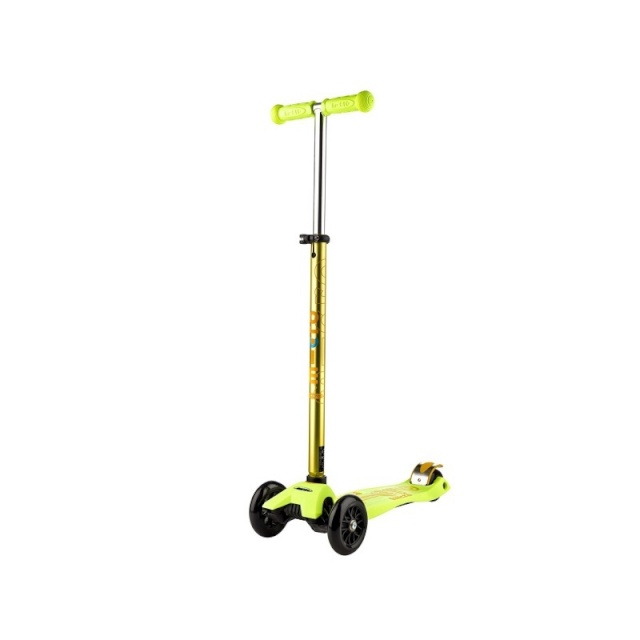 Micro tõukeratas Maxi Deluxe, kollane