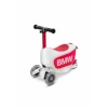 Micro tõukeratas Mini2go BMW, valge/vaarika punane