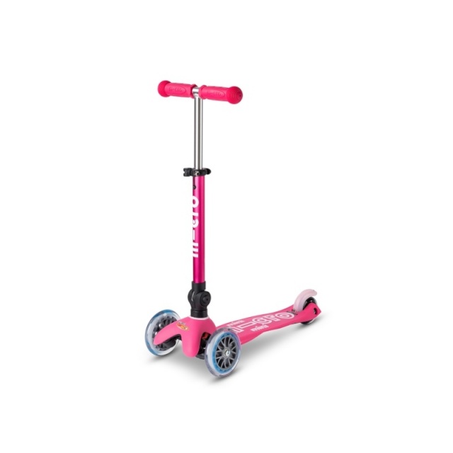 Micro kokkuvolditav tõukeratas Mini Deluxe, roosa