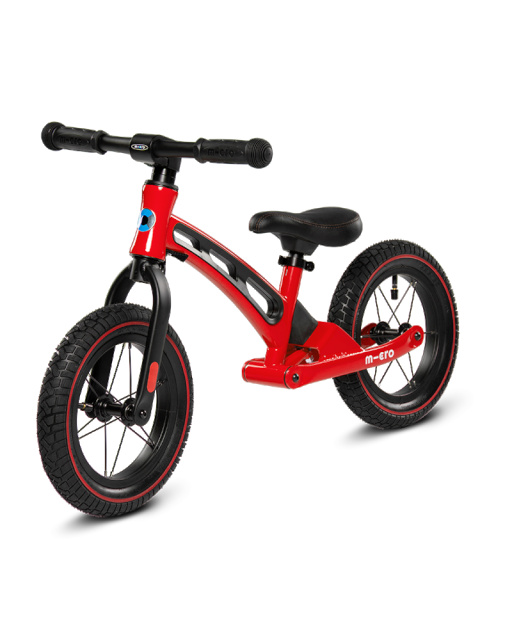 Micro jooksuratas Balance Bike Deluxe, punane