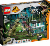 Lego klotsid Jurassic World 76949 Giganotosaurus & Therizinosaurus Attack