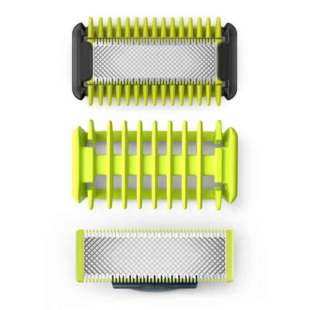 Philips varuterad QP620/50 OneBlade Face and Body Kit, roheline