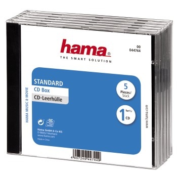 Hama CD/DVD karp Jewel-Case (44744) 5tk.