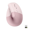 Logitech juhtmevaba hiir Lift Vertical Ergonomic Mouse, roosa