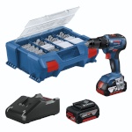 Bosch akutrell GSR 18V-55 Professional Pick&Click + Accessory Kit