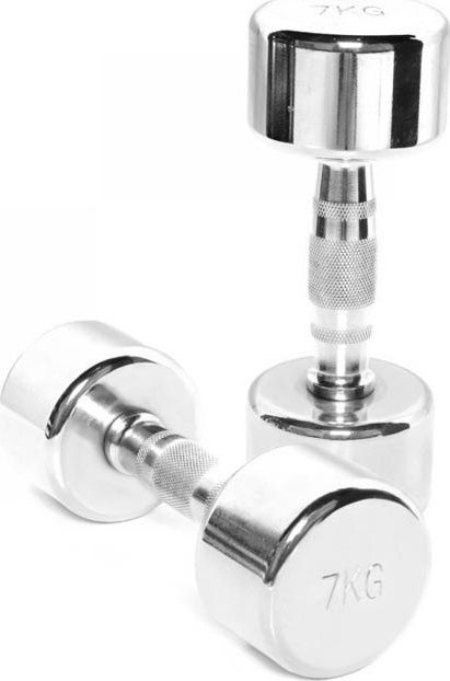 TOORX Chromed hantel MC-7 7kg