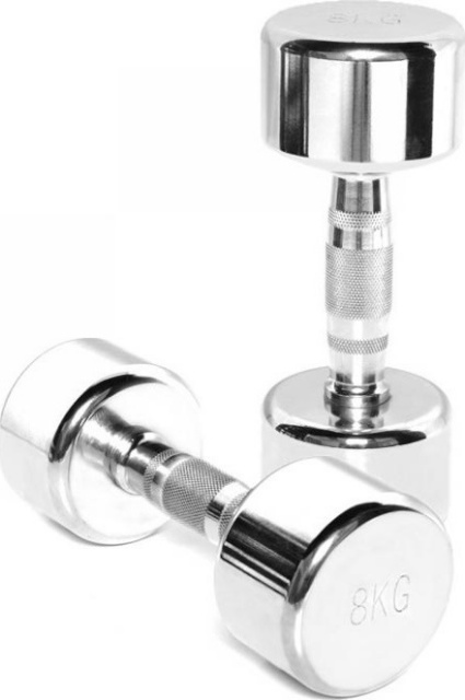 TOORX Chromed hantel MC-8 8kg