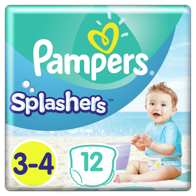 Pampers ujumismähkmed Pants Splashers, suurus 3, 6-11kg, 12tk