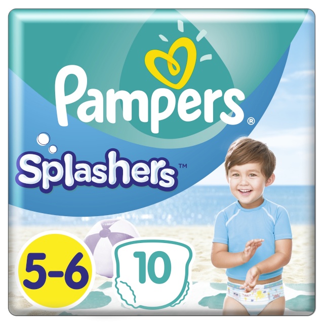 Pampers ujumismähkmed Pants Splashers, suurus 5, 14+ kg, 10tk