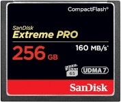 SanDisk mälukaart CF Extreme Pro 256GB 160MB/s