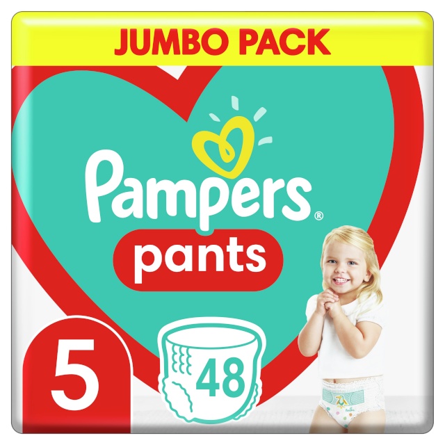 Pampers püksmähkmed Pants, suurus 5, 12kg-17kg, 48 tk