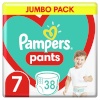 Pampers püksmähkmed Pants, suurus 7, 17kg+, 38 tk