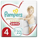 Pampers püksmähkmed Premium Care Pants, suurus 4, 9-15kg, 22 tk