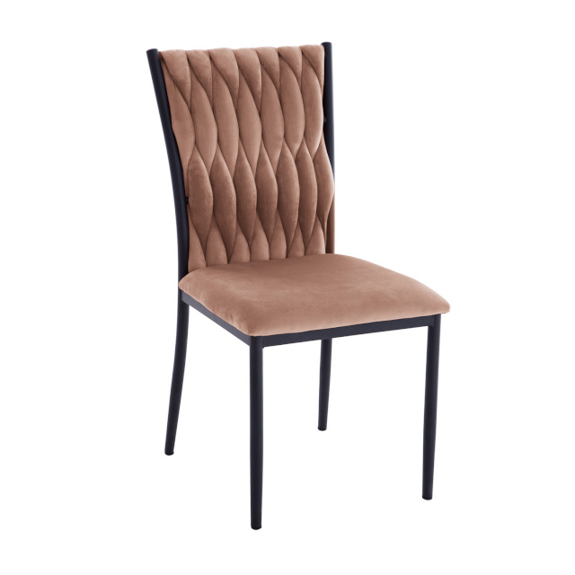 H4Y tool EMORY 47x59xH93cm, vanaroosa samet