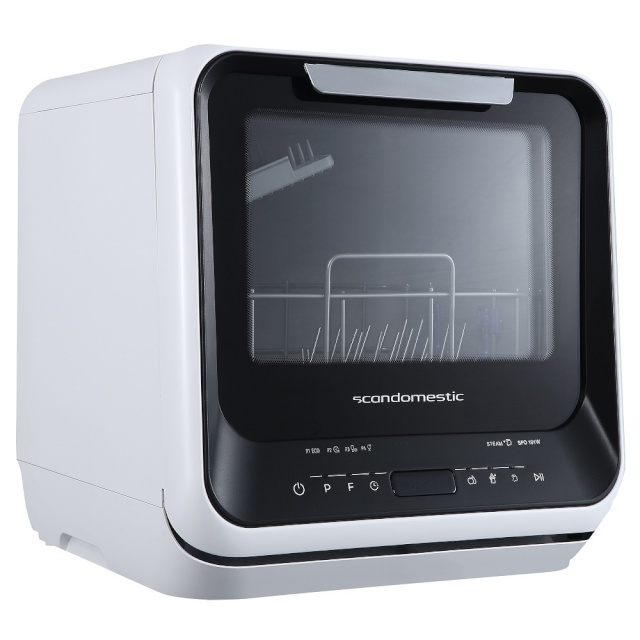 Scandomestic nõudepesumasin lauapealne SFO101W, valge