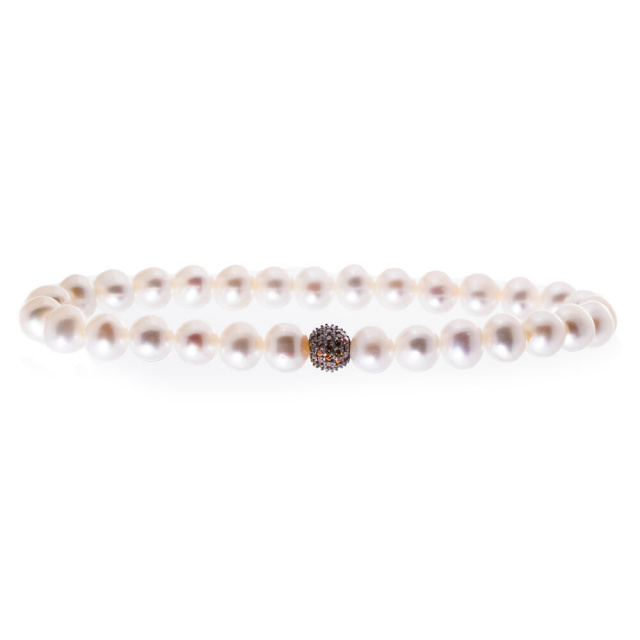 Lancaster naiste käevõru JLA-BR-SB-5-WH 16mm