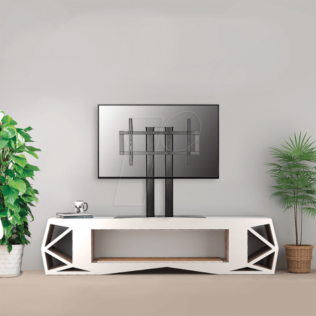 Logilink lauakinnitus BP0024 TV Tabletop Stand, Height Adjustable 37-65", max 50 kg