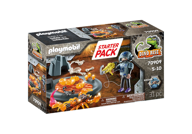 Playmobil klotsid Dino Rise 70909 Starter Pack Fire Scorpion