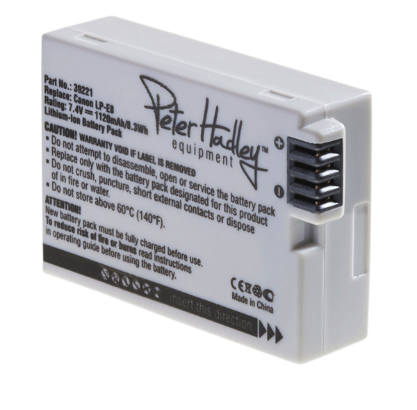 Peter Hadley aku Canon LP-E8 (1140mAh)