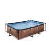 EXIT bassein Frame Pool Holz 300x200x65cm 30.00.32.10 / 1 Karton