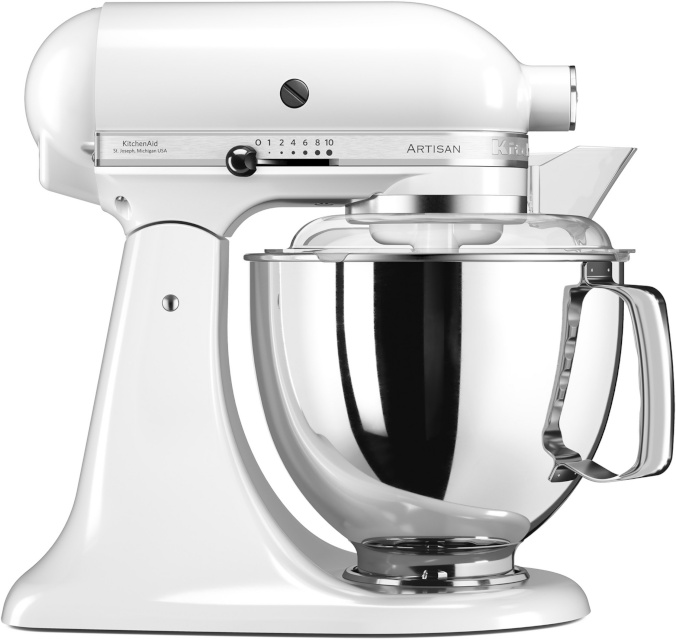 KitchenAid köögikombain Artisan Elegance 4.8L (5KSM175PS) valge