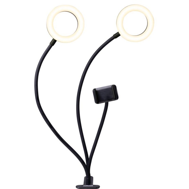 Dörr videovalgusti SLR-12 LED Selfie Ring Light Bi-Color