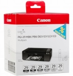 Canon tindikassett PGI-29 Multipack MBK/PBK/DGY/GY/LGY/CO