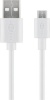 Goobay Micro USB charging and sync cable 43837 valge, USB 2.0 micro male (type B), USB 2.0 male (type A)