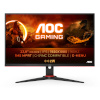 Aoc monitor 24G2SPU/BK, 23.8", Full HD, must/punane