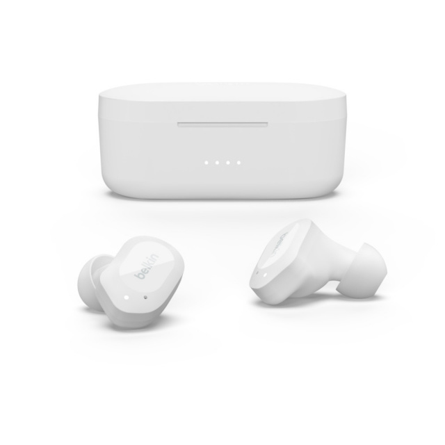 Belkin kõrvaklapid Soundform Play True Wireless In-Ear AUC005btWH valge