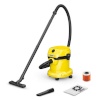Kärcher vee- ja tolmuimeja WD 2 Plus 1.628-011.0 Wet and Dry Vacuum Cleaner, kollane/must