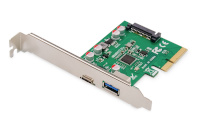 Digitus DIGITUS PCIe card, USB-C 3.1 Gen 2, 10Gpbs, USB-A 3.1