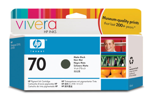 HP tindikassett 70 (C9448A) Vivera matt must